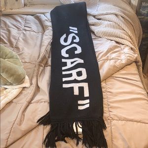 Off White Scarf